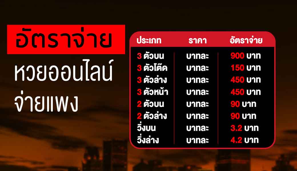 เว็บหวยออนไลน์ห